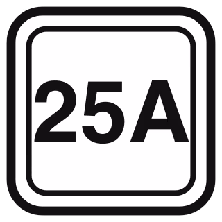 NY 25A (western section) Northern Boulevard highway shield road sign — Long Island, NY