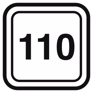 Route 110 highway shield